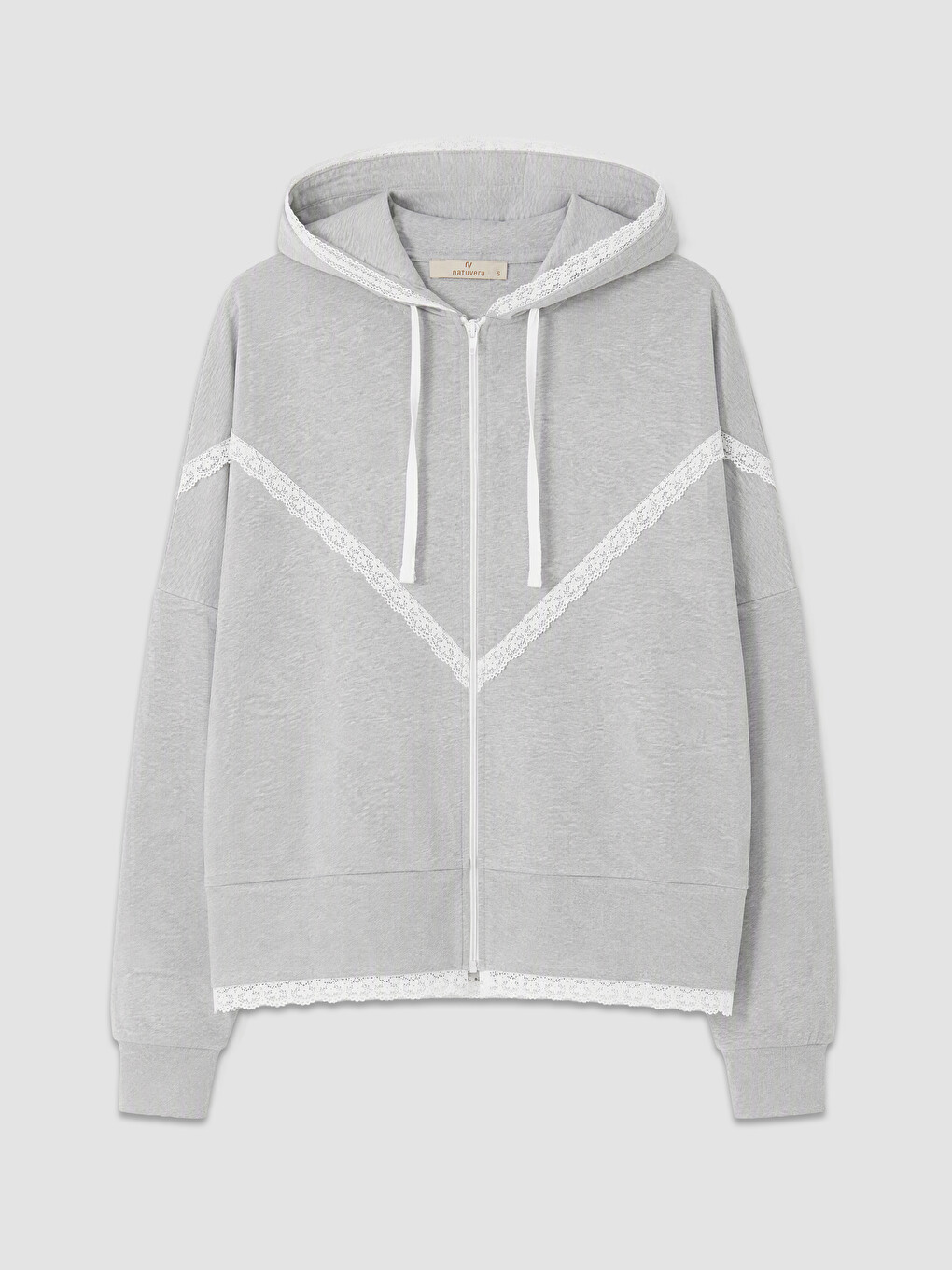 Hooded Women's Zippered Sweatshirt