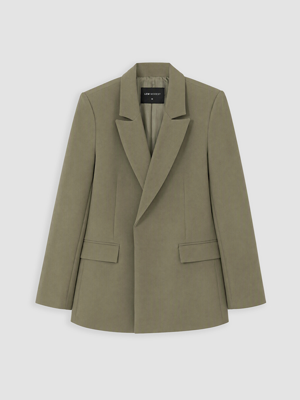 Haki Kadın Blazer Ceket