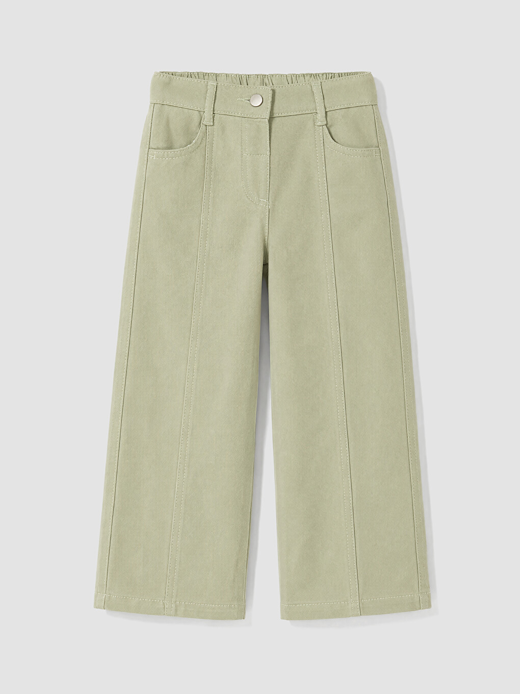 Girl Green Trousers