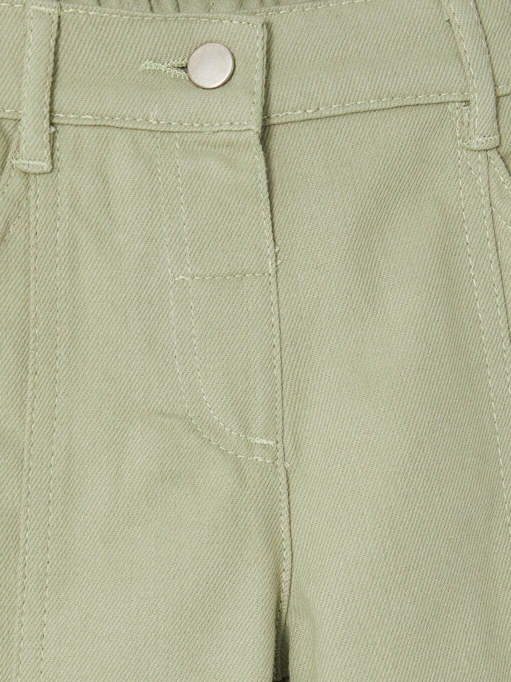 Girl Green Trousers-1