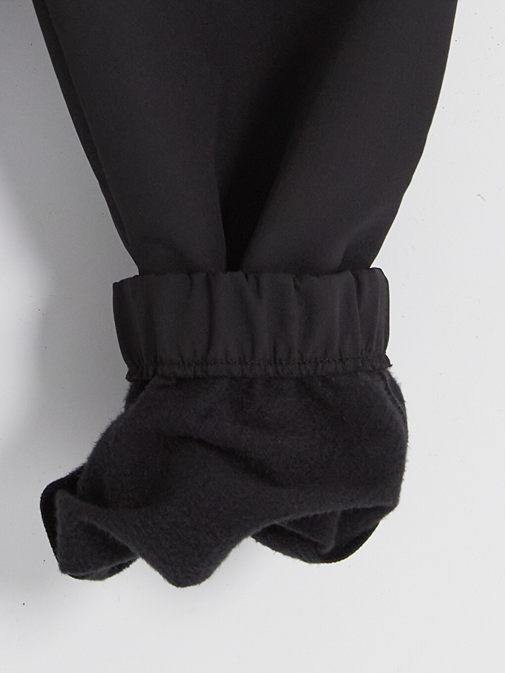 Boy Black Cargo Trousers-3