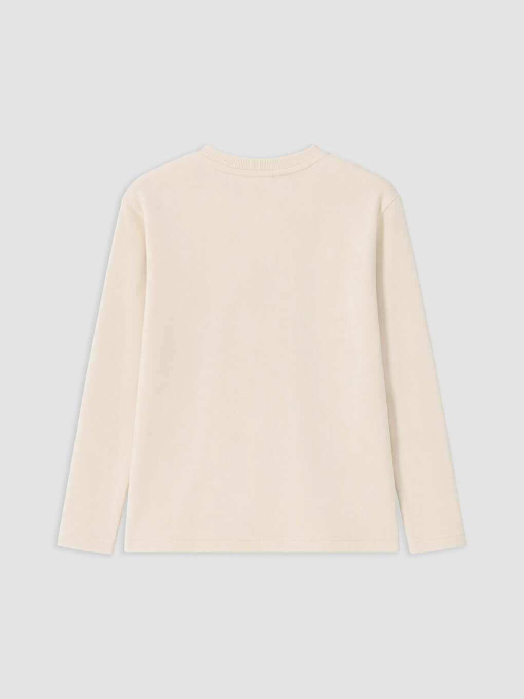 Crew Neck Girls' T-shirt-4