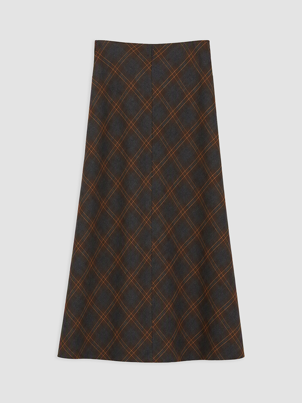 Woman Brown Skirt-1