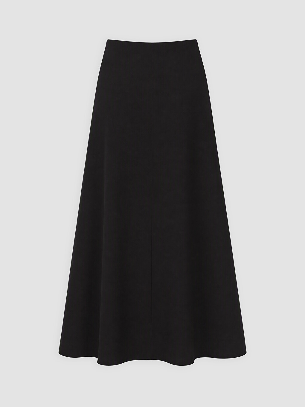 Waist Zippered Asymmetric Cut Skirt-1