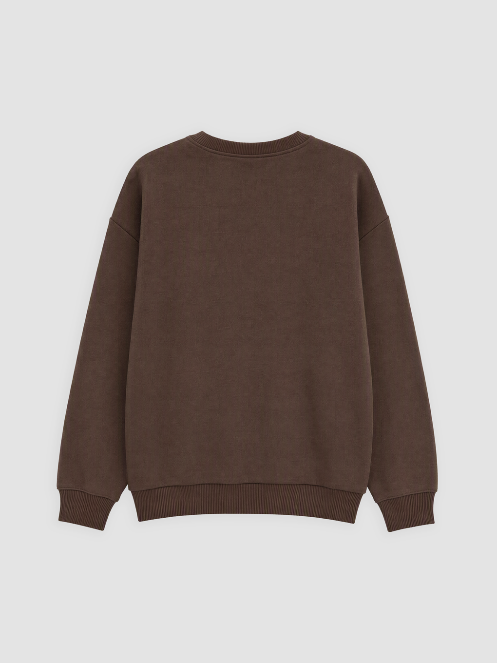 Kahverengi Baskılı Erkek Çocuk Sweatshirt-1