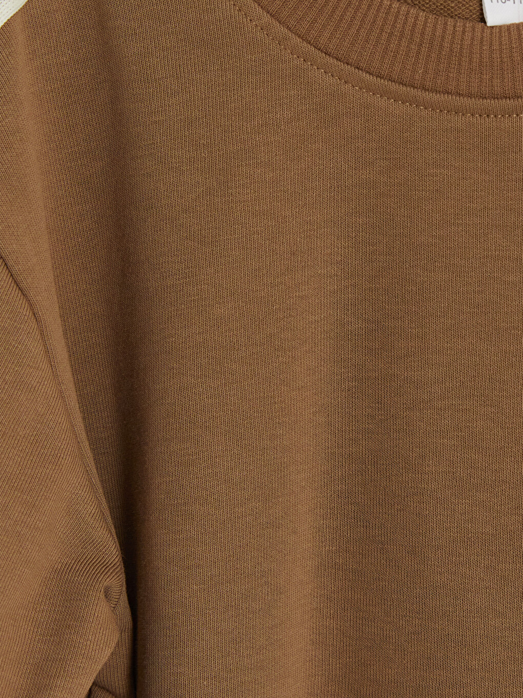 Boy Brown Tracksuit Set-2