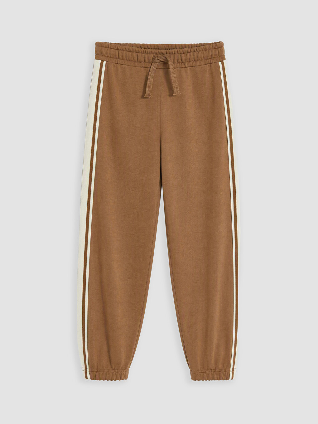Boy Brown Tracksuit Set-4