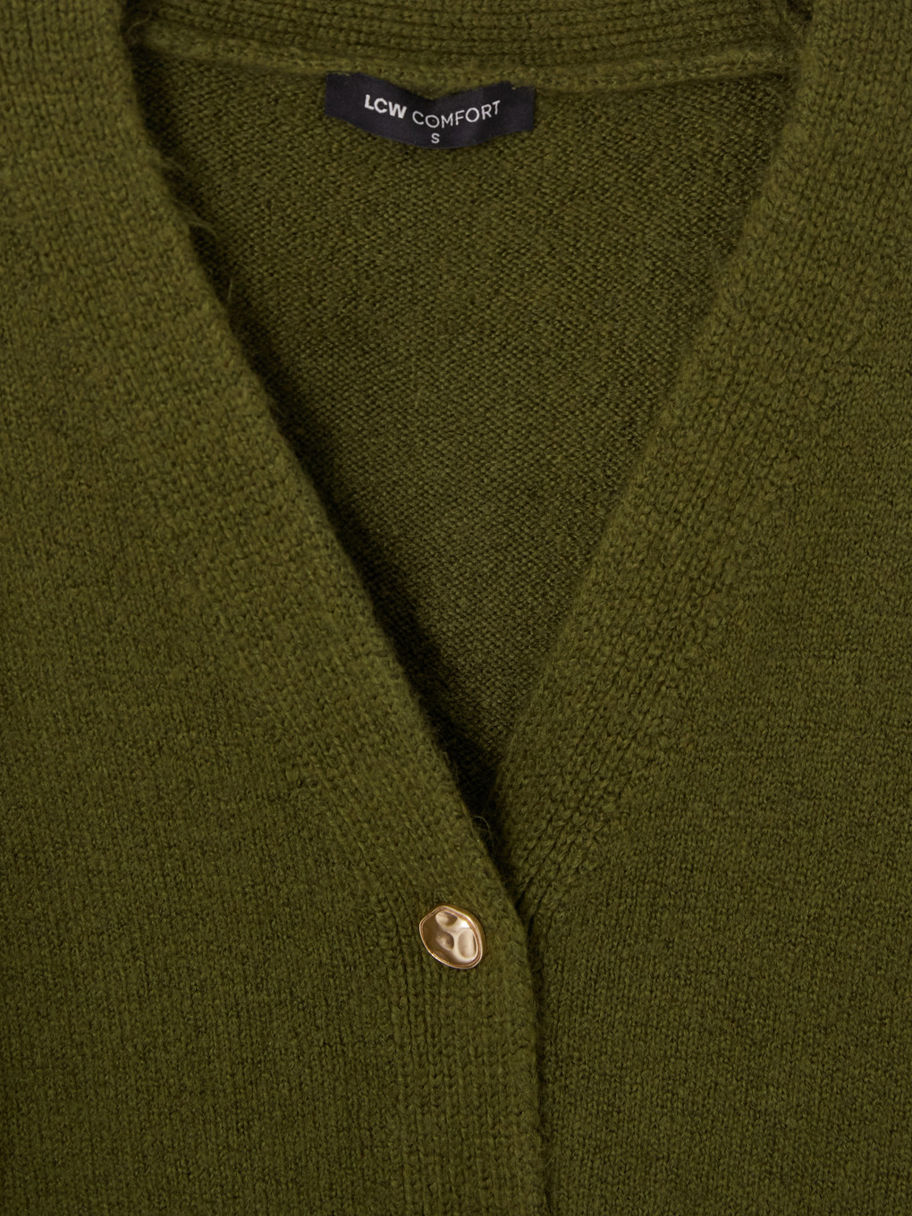 Woman Khaki Cardigan-2