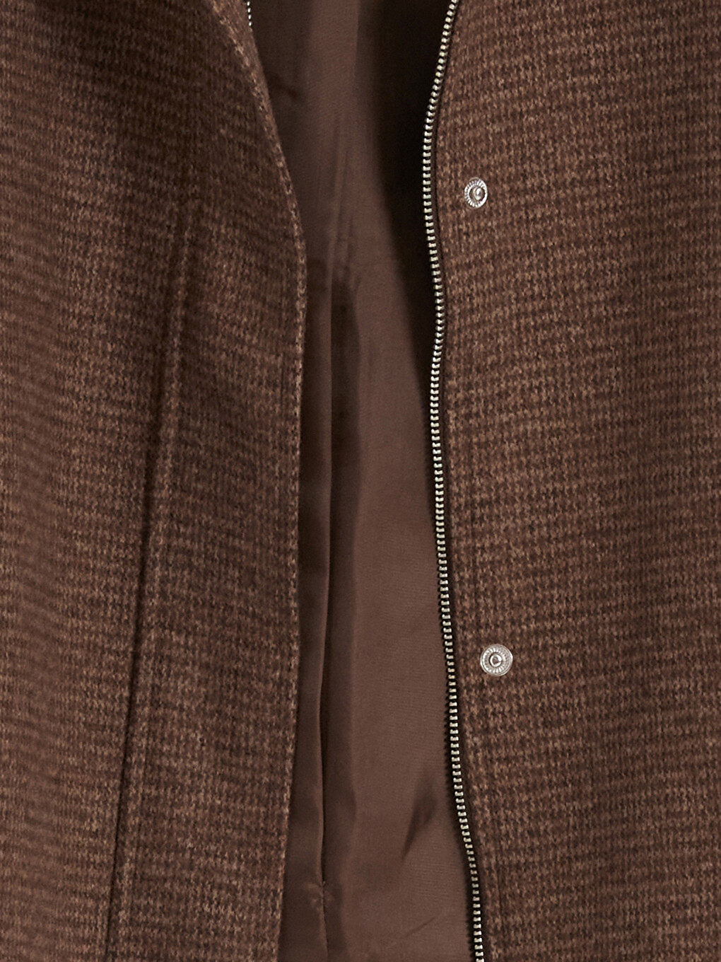 Velvet Shirt Collar Women's Jacket-3