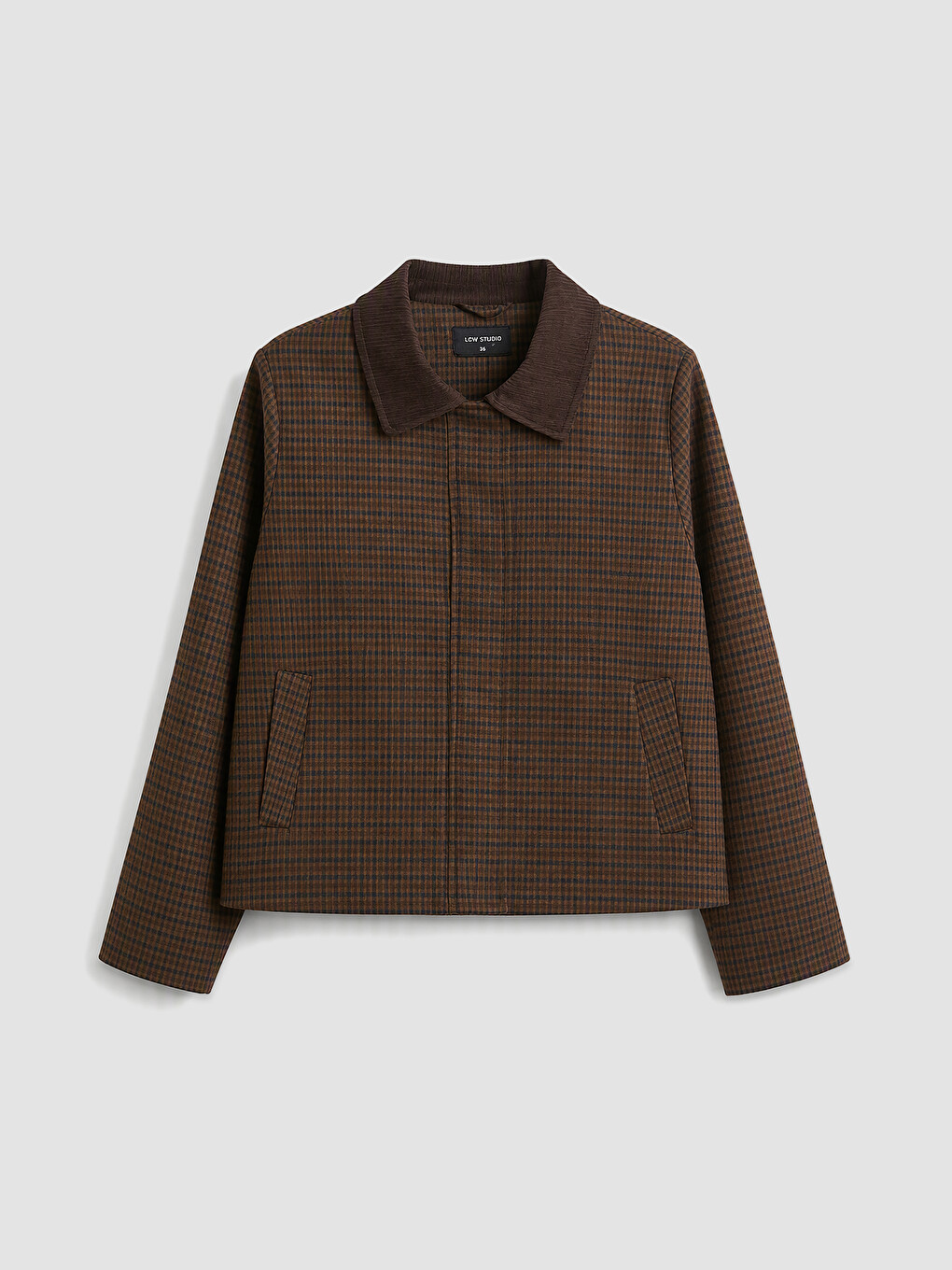 Woman Brown Jacket