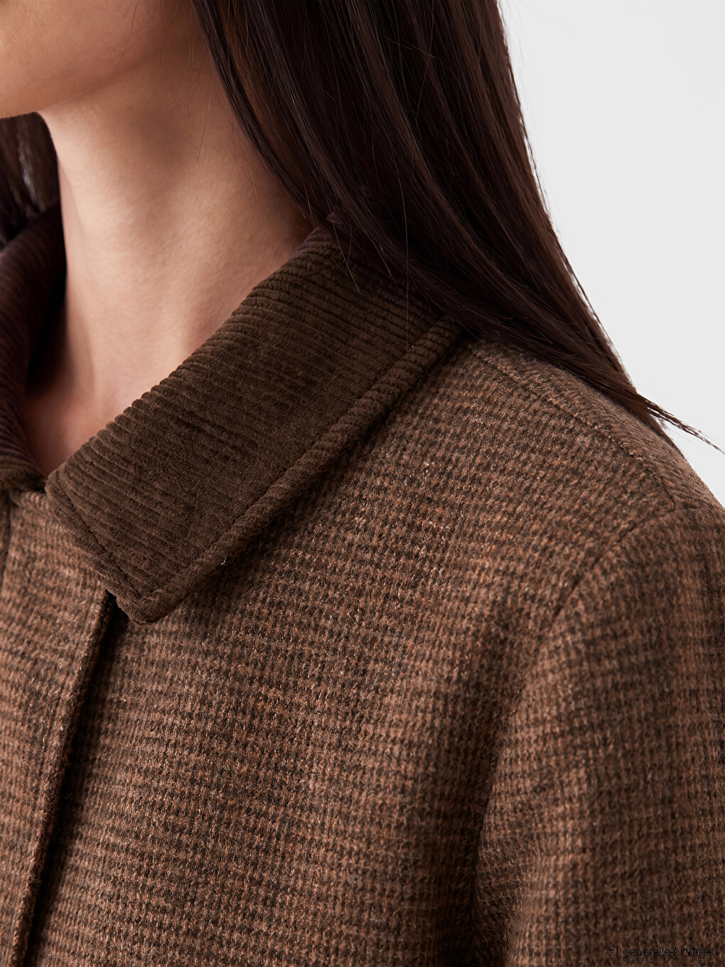 Woman Brown Jacket-2