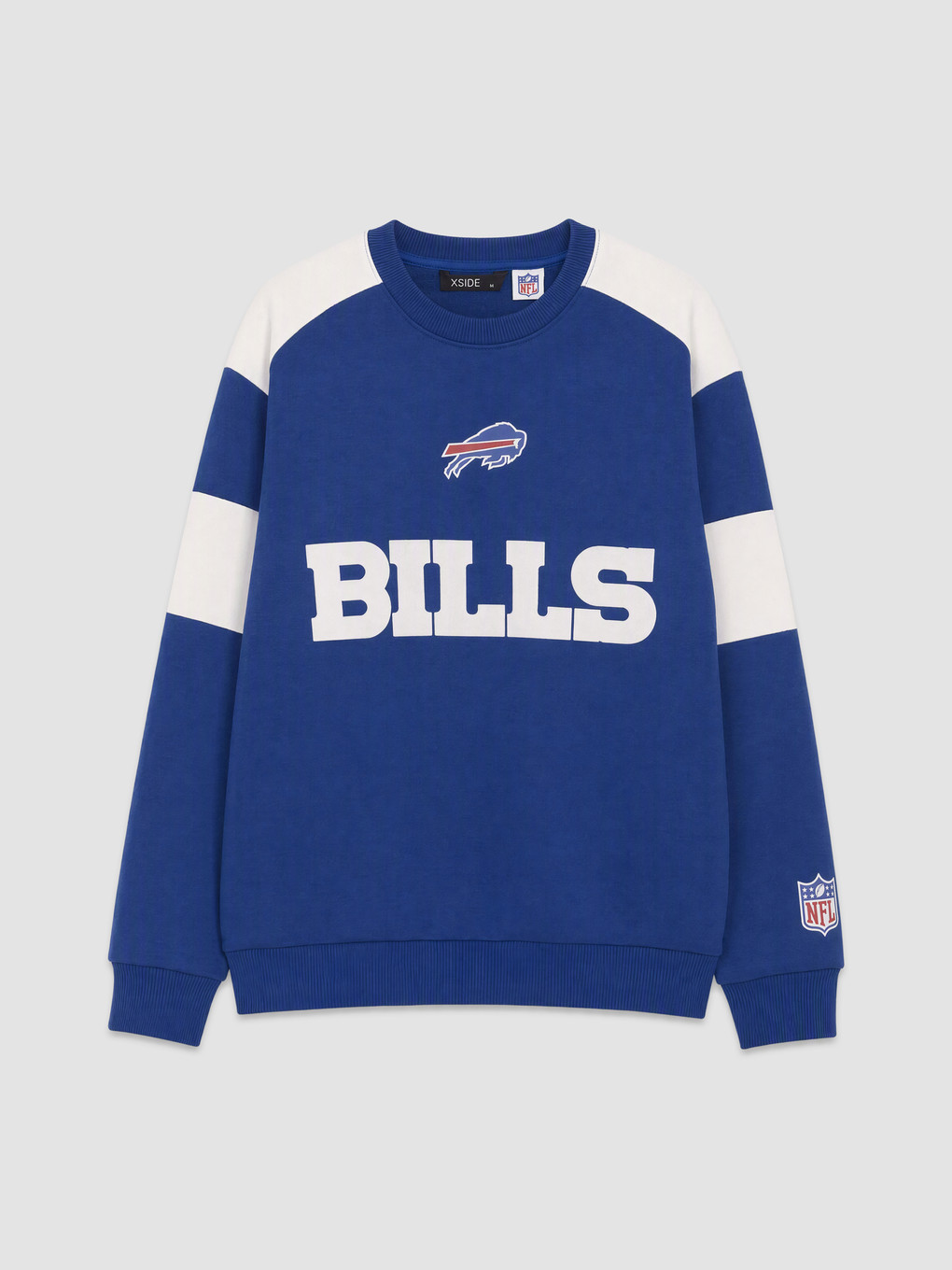 Lacivert Nfl Baskılı Erkek Sweatshirt