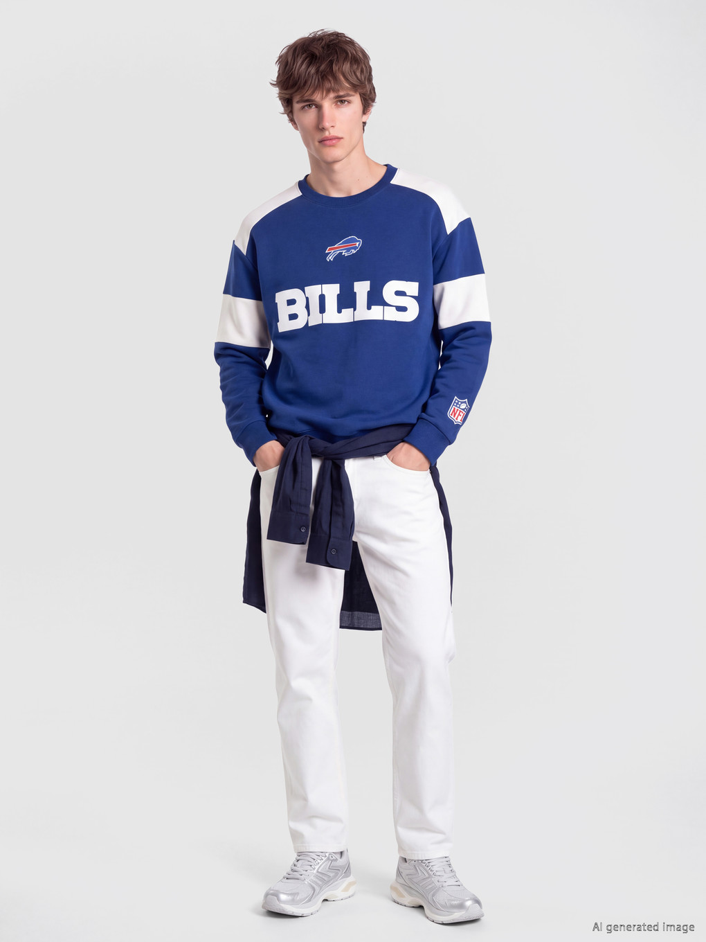 Nfl Printed Men's Sweatshirt-1