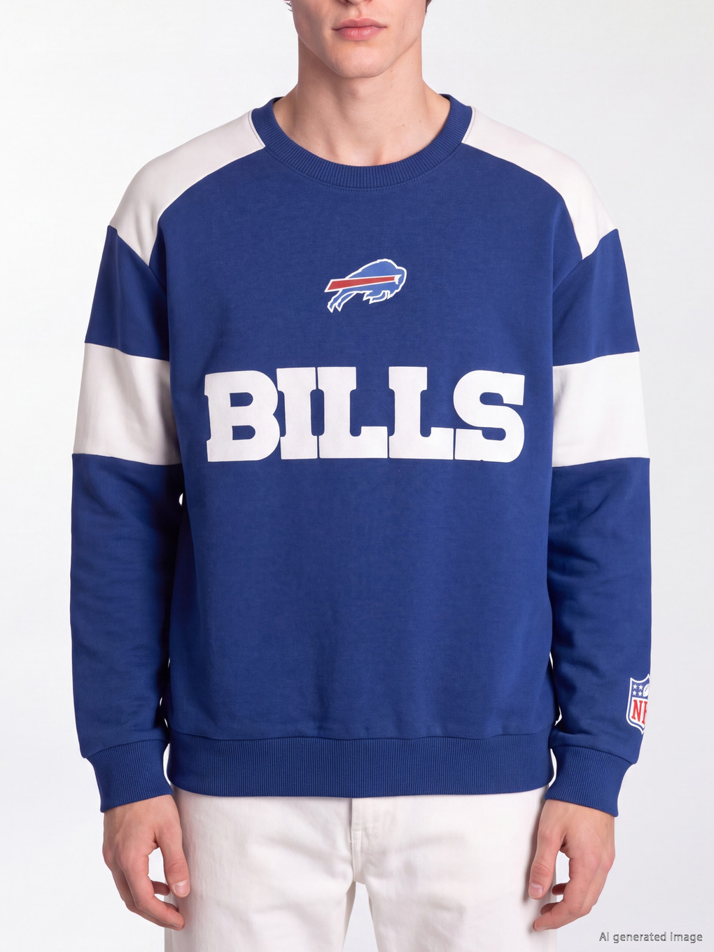 Nfl Printed Men's Sweatshirt-2