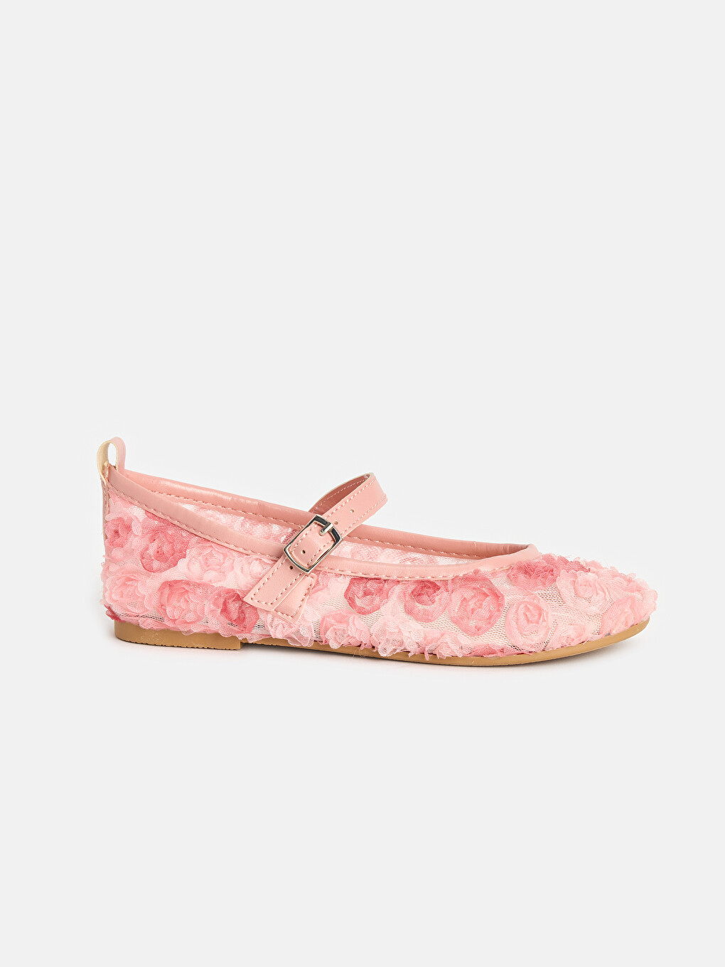 Floral Girls' Ballet Flats-1