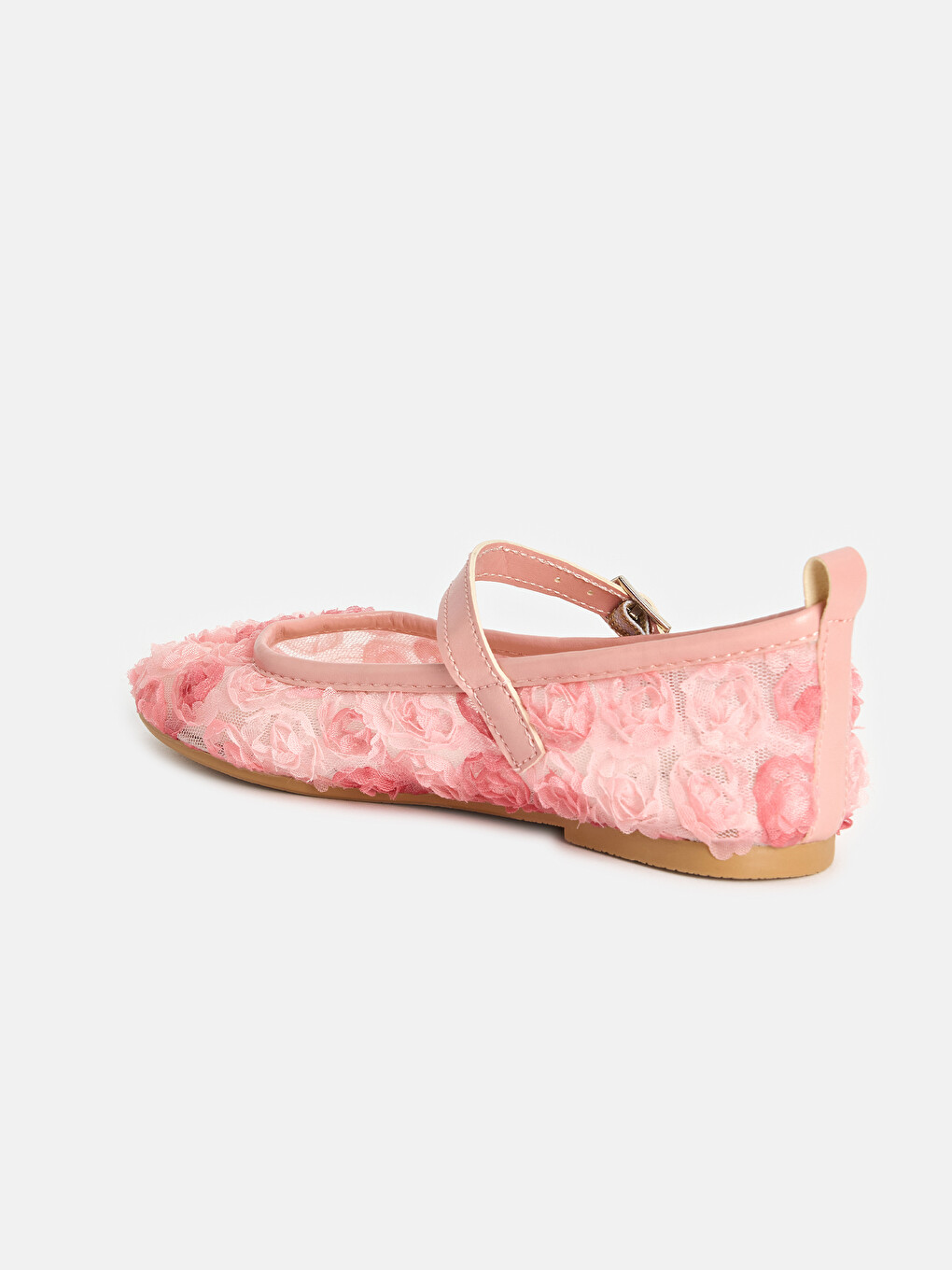 Floral Girls' Ballet Flats-2