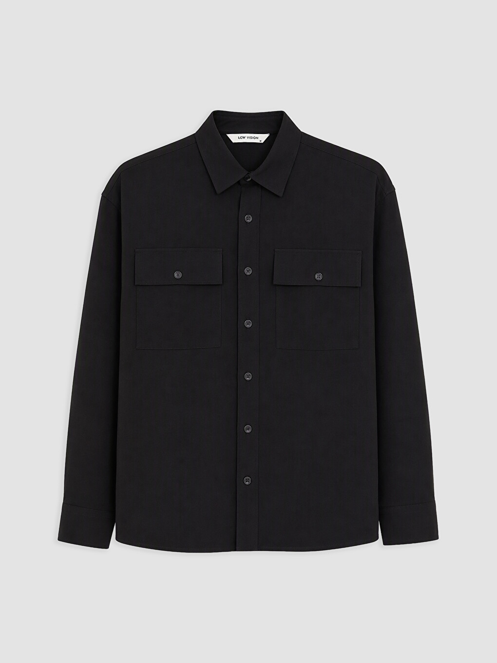 Man Black Shirt