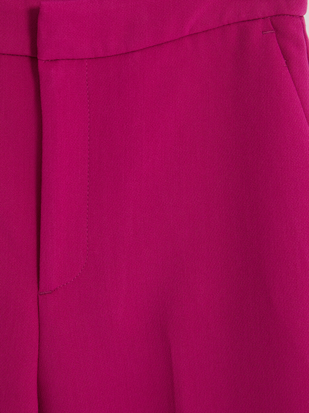 High Waist Women's Cigarette Trousers-6