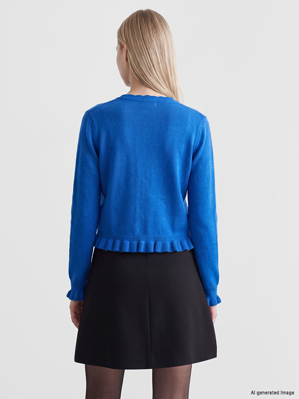 Zippered Crepe Skort-2