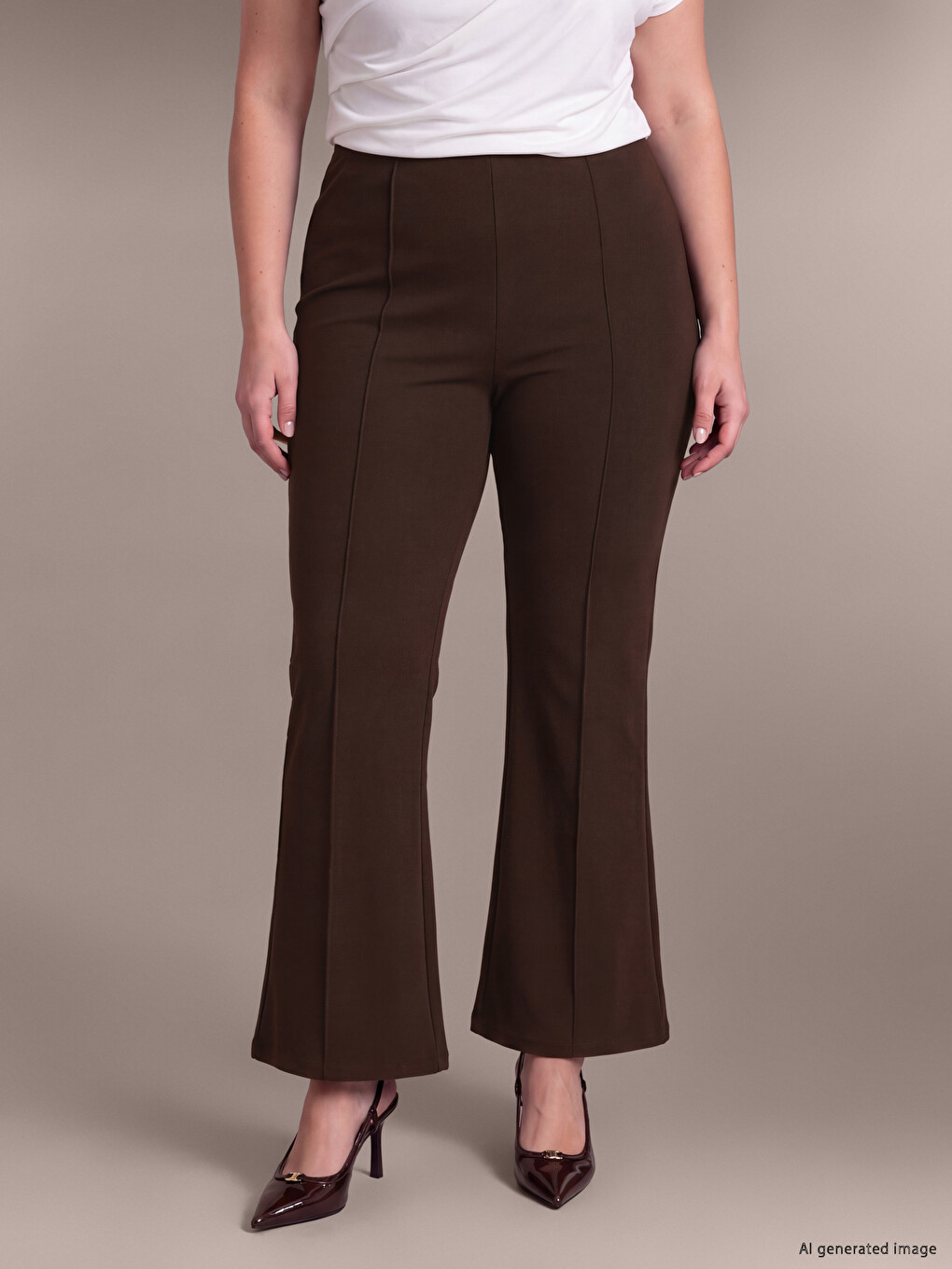 Shaping Plus-size Women's Leggings-1