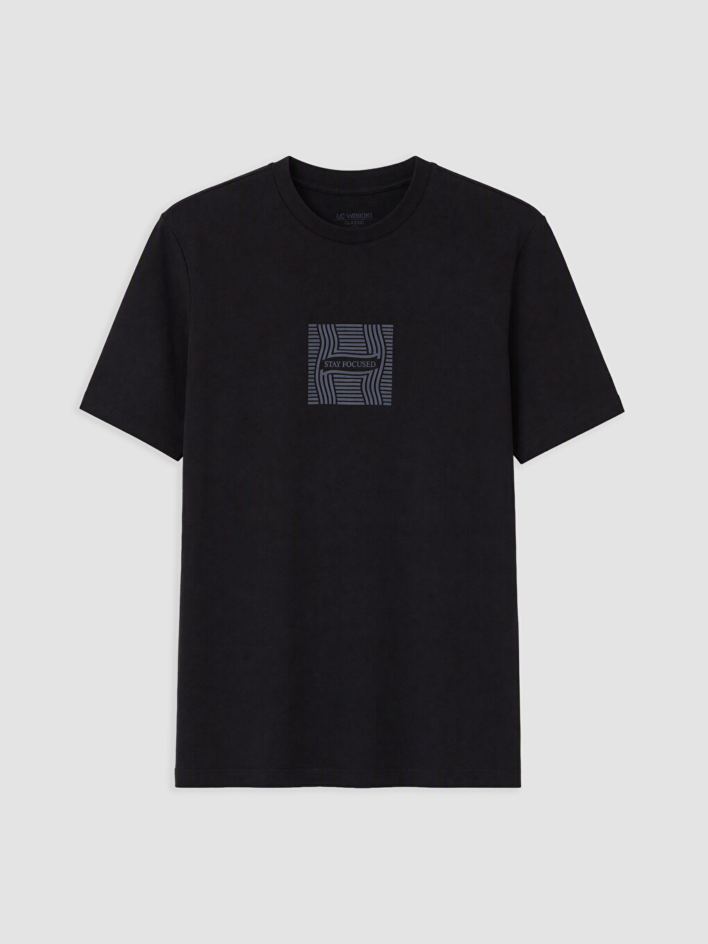Man Black T-shirt