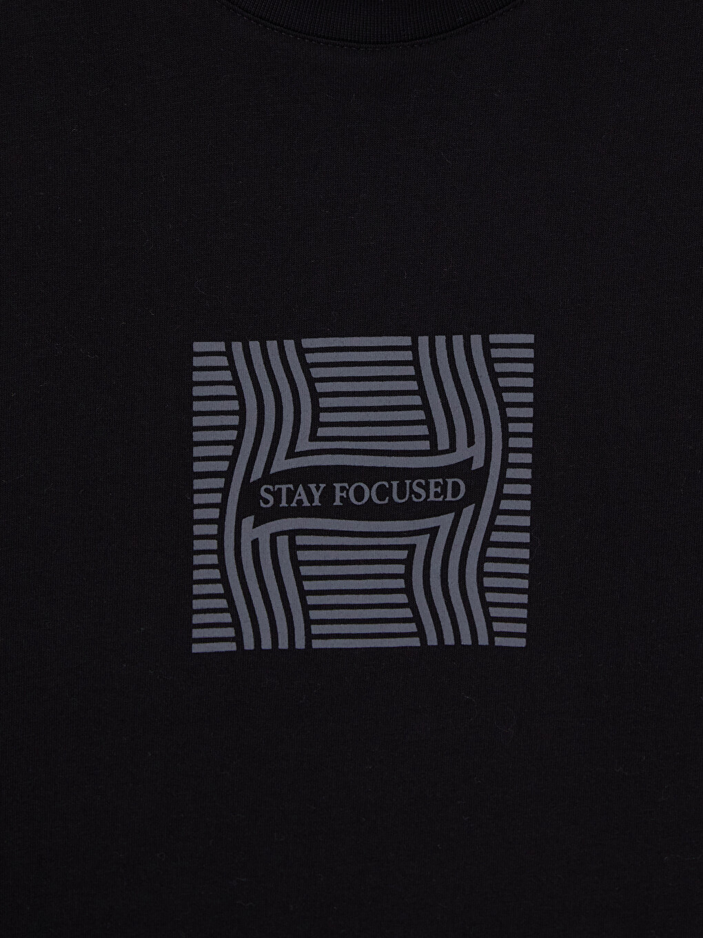 Man Black T-shirt-2
