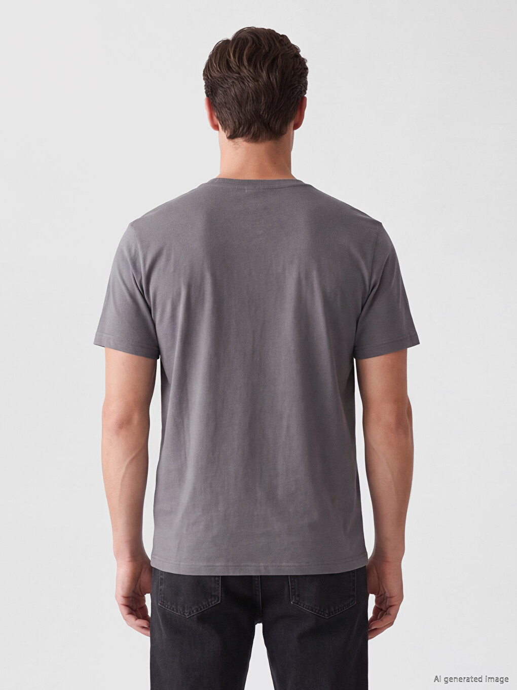 Crew Neck Men's T-shirt-3