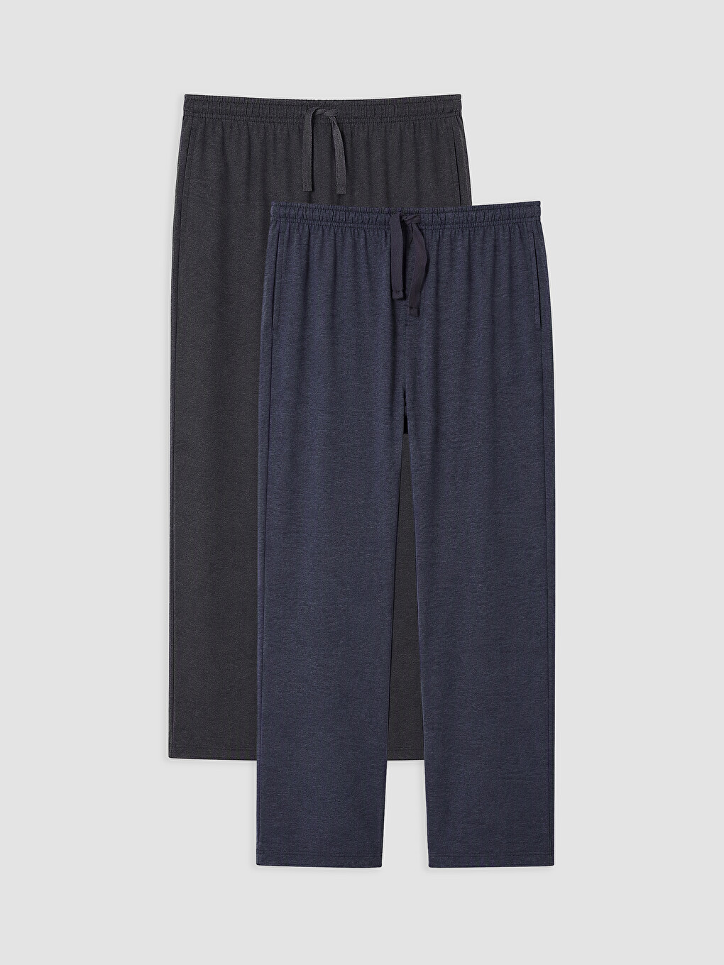 Man Navy Pyjama Bottoms-4