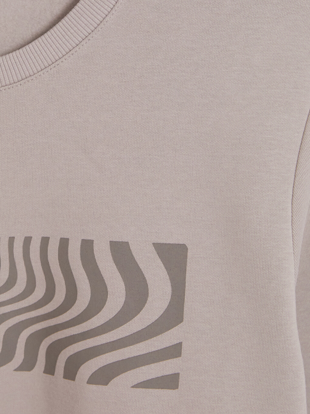 Mashkull Gri Sweatshirt-2