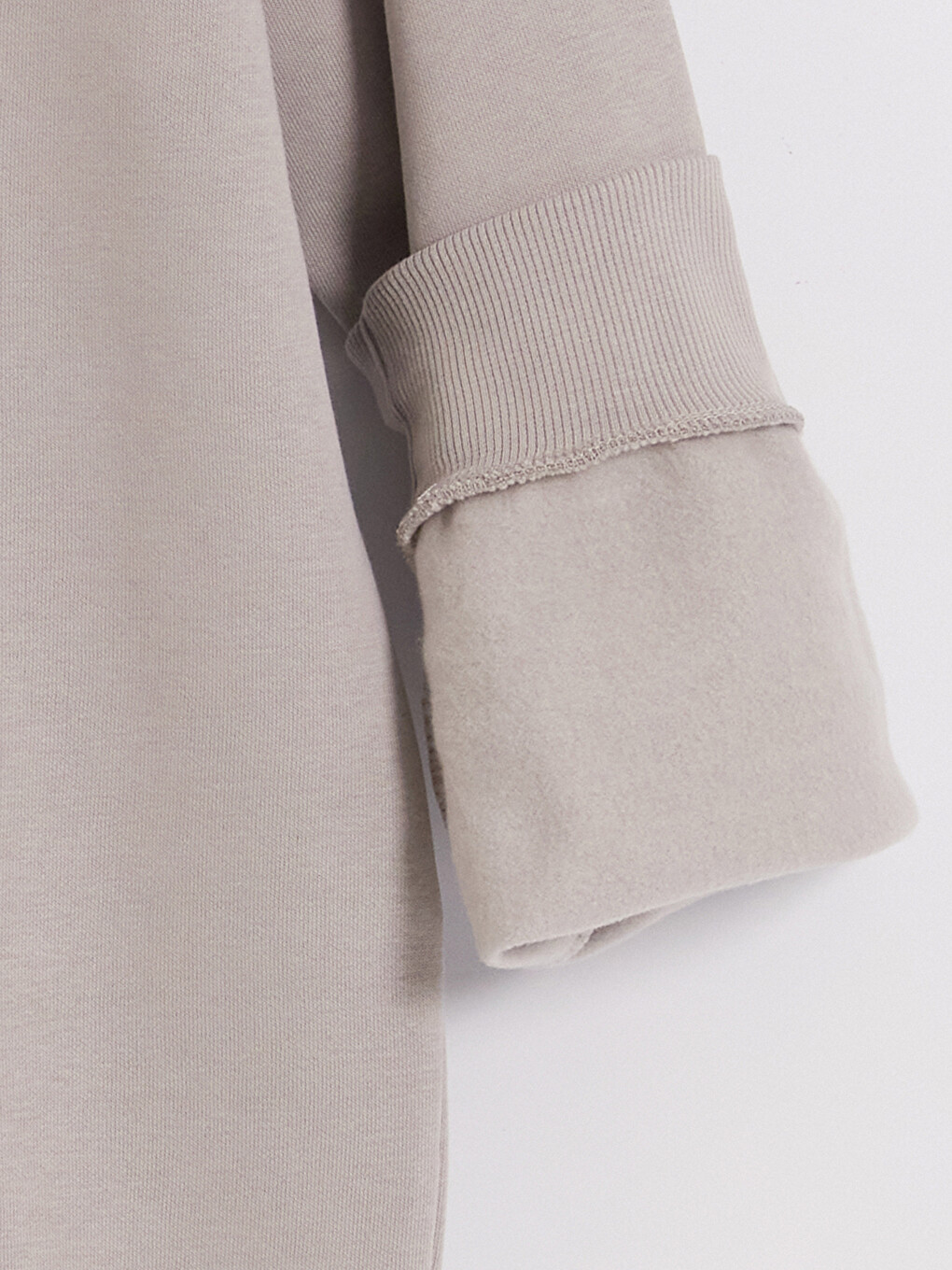 Mashkull Gri Sweatshirt-3