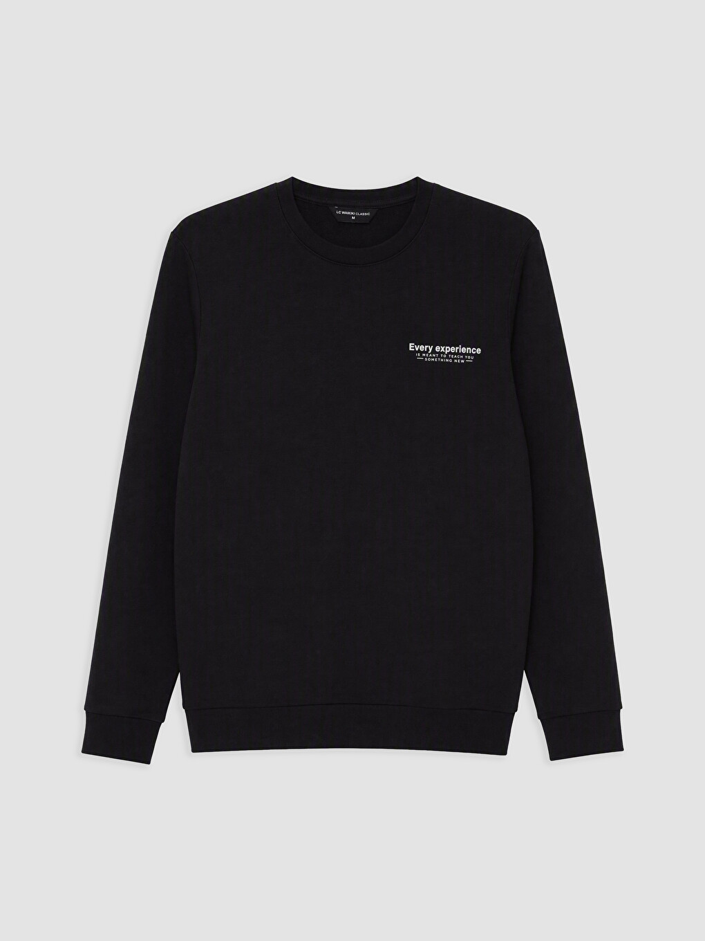 Man Black Sweatshirt