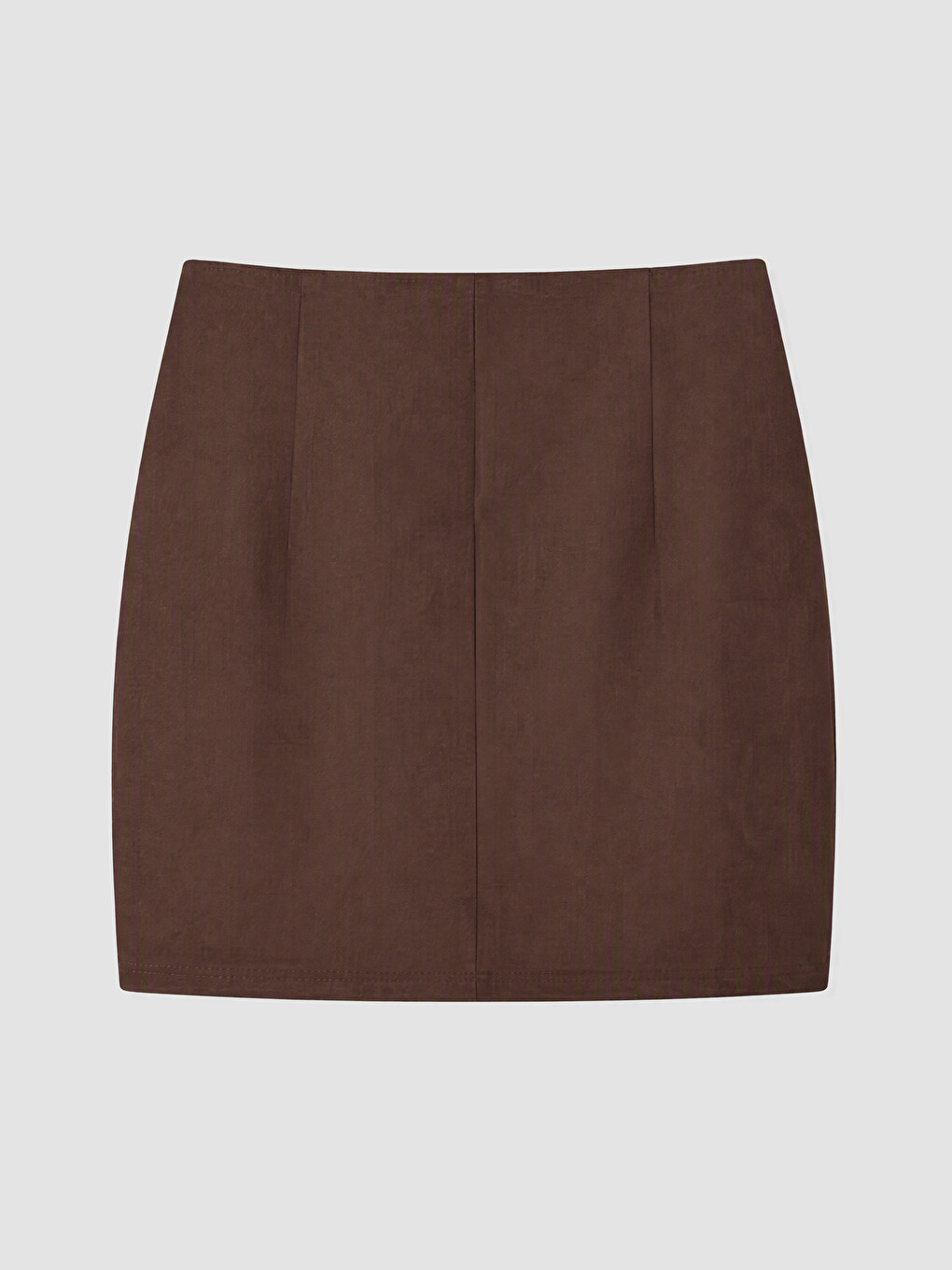 Plus Size Regular Fit Mini Skirt-5