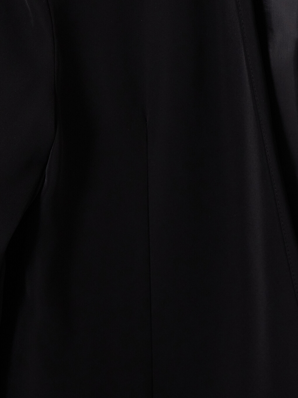 Siyah Kruvaze Yaka Kadın Blazer Ceket-7