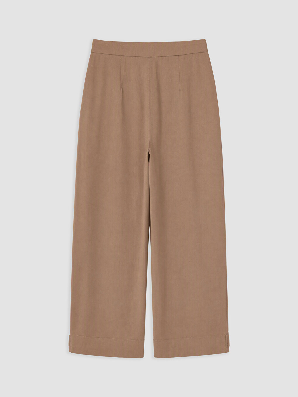 Wide Leg Pleated Women's Trousers-1