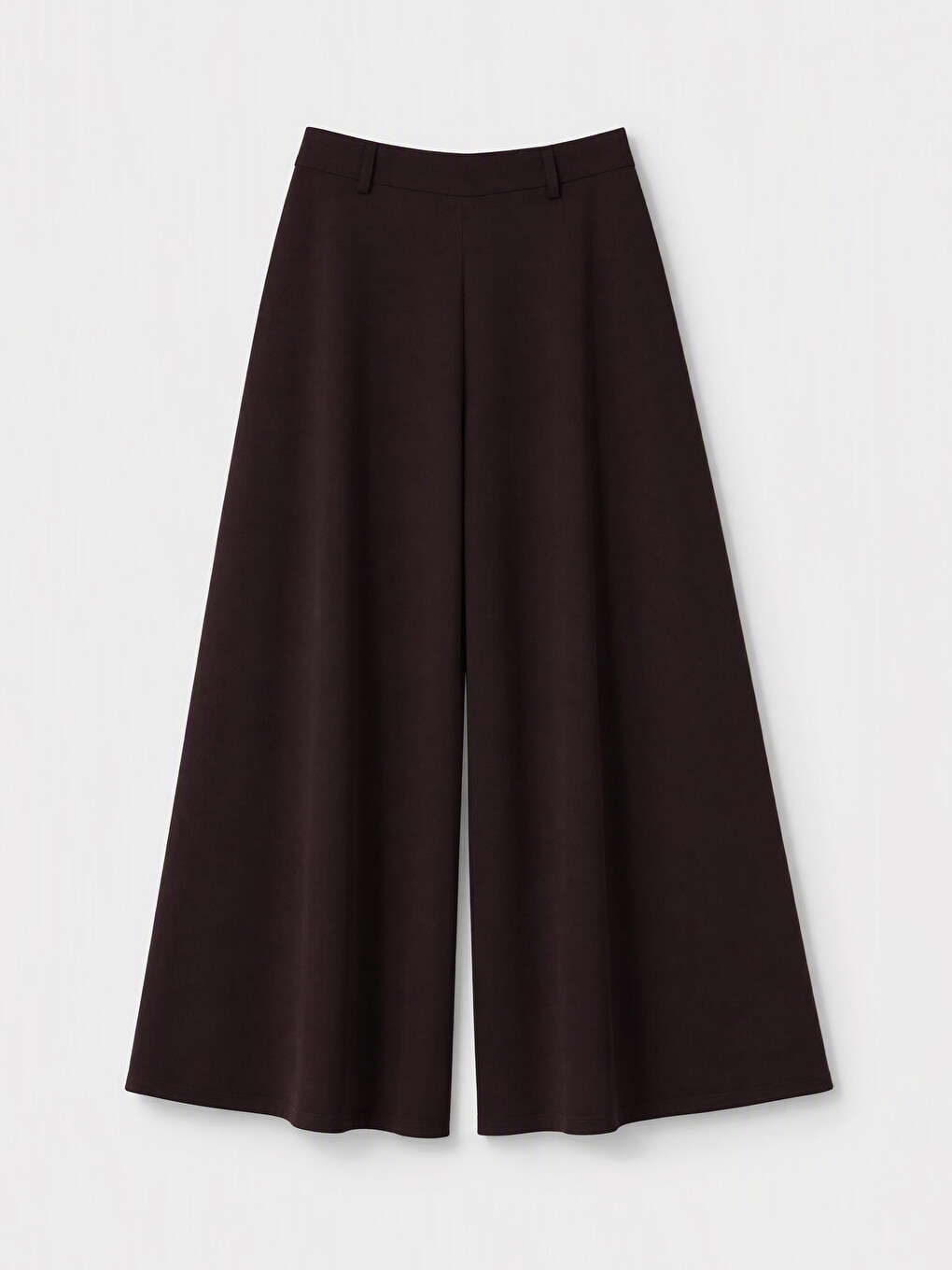 Mürdüm Loose Fit Geniş Paça Kadın Pantolon