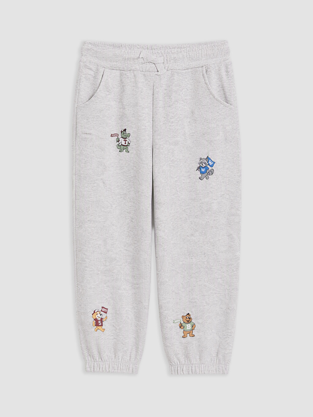Boy White Jogger Sweatpants