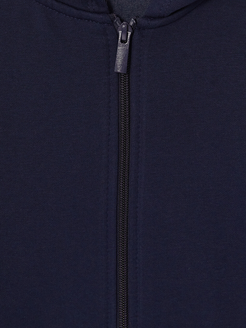 Girl Navy Zip-up Sweatshirt-1