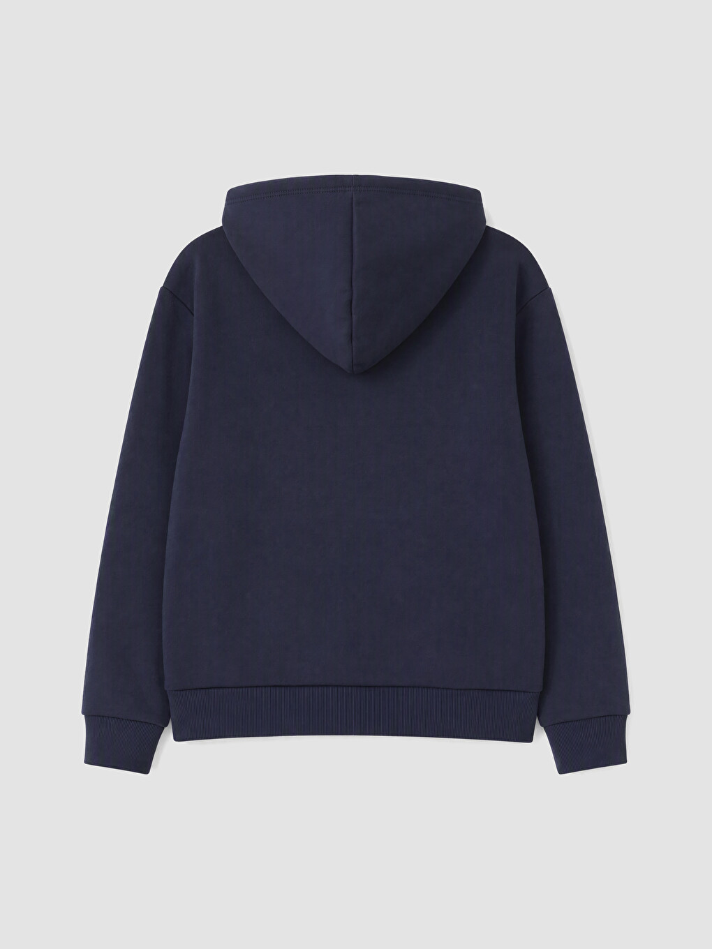 Girl Navy Zip-up Sweatshirt-3
