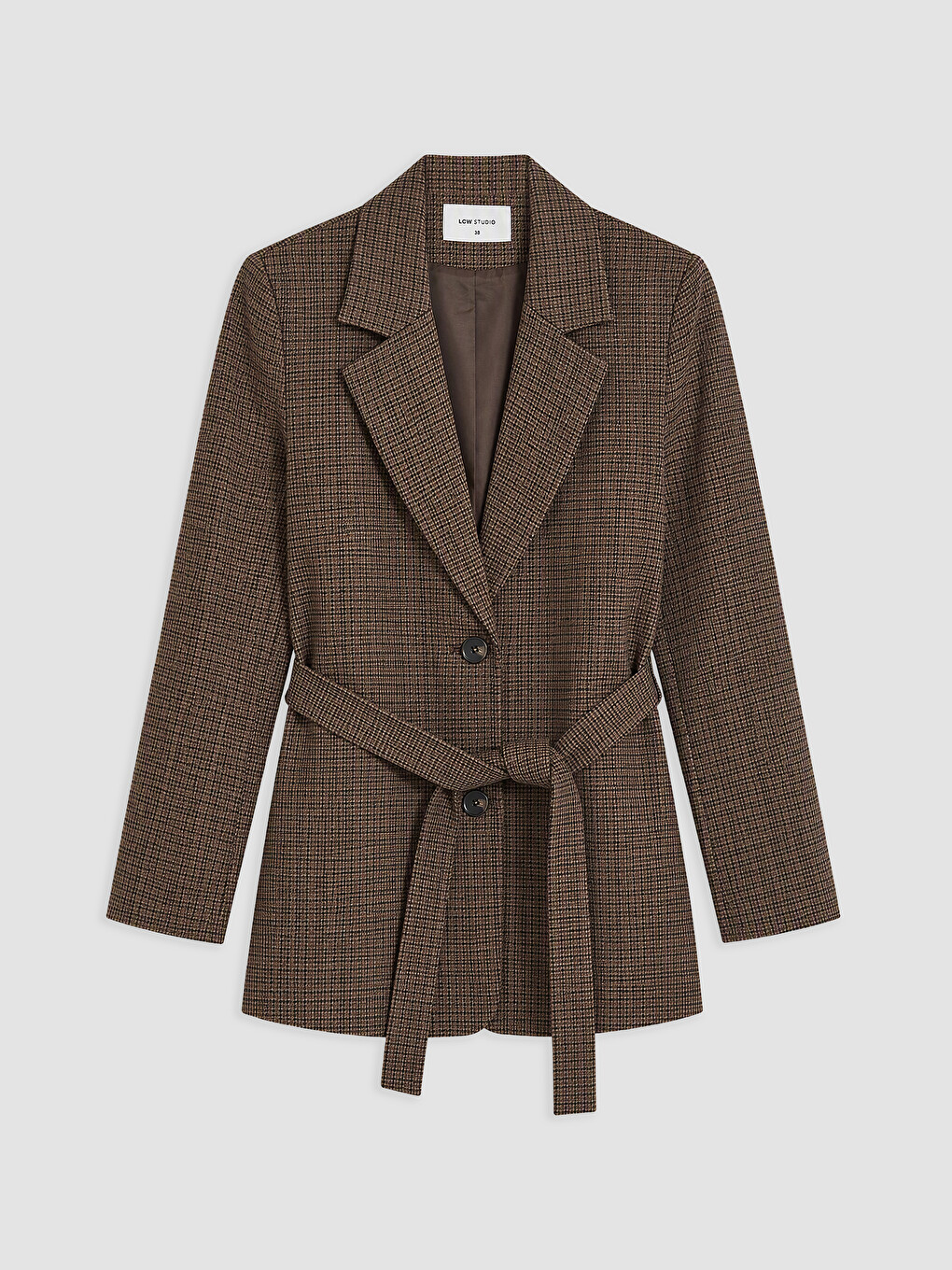 Woman Brown Blazer