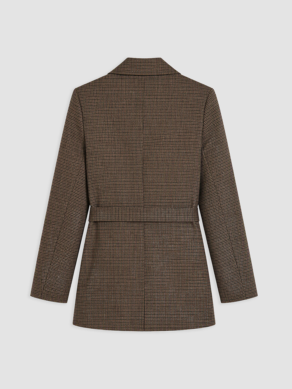 Woman Brown Blazer-1