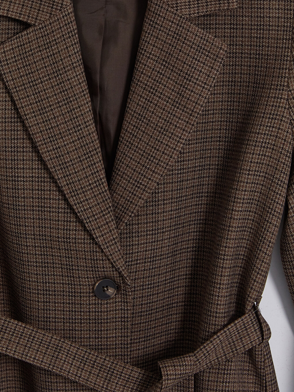 Woman Brown Blazer-2