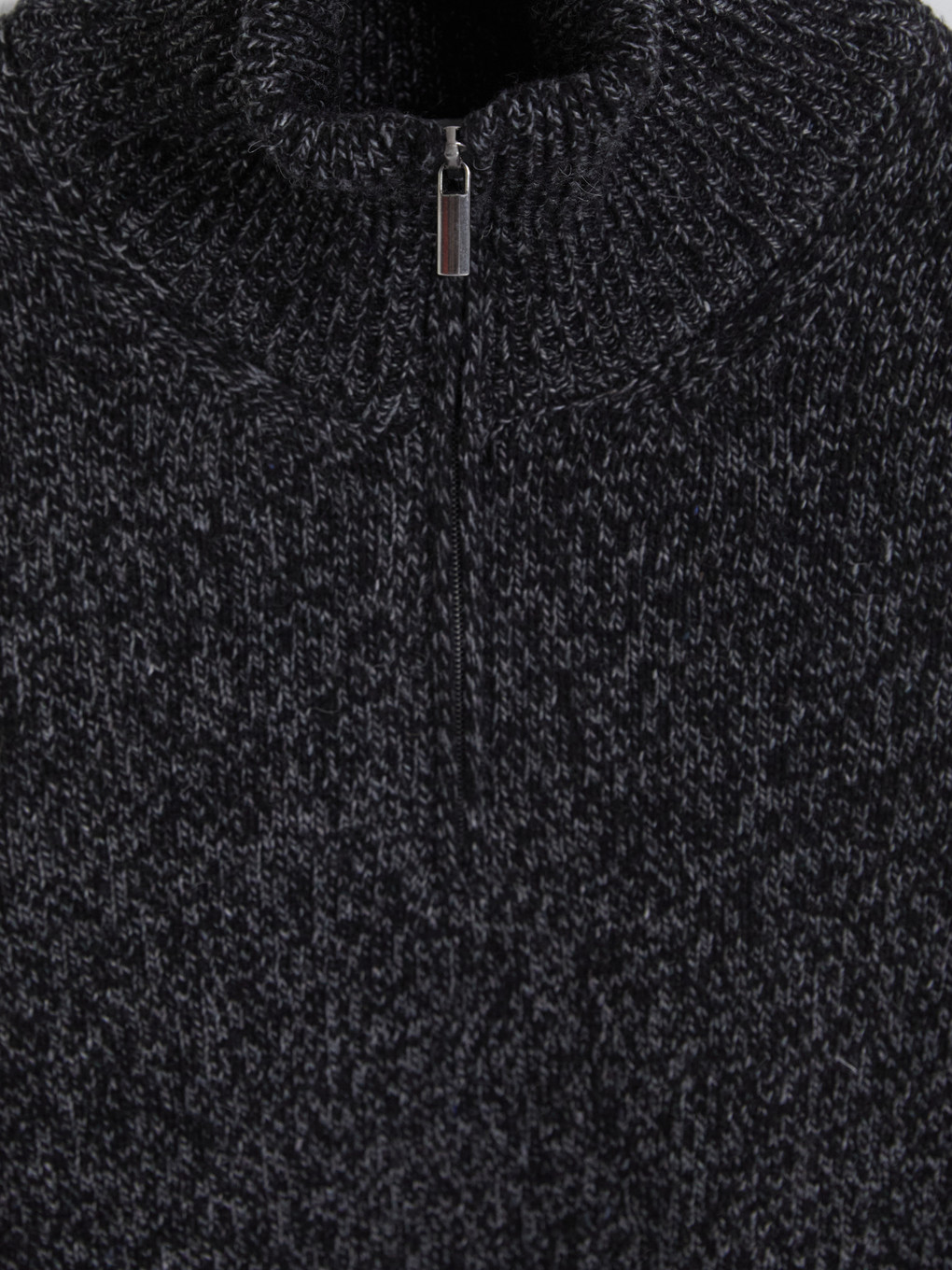 Man Black Sweater-2