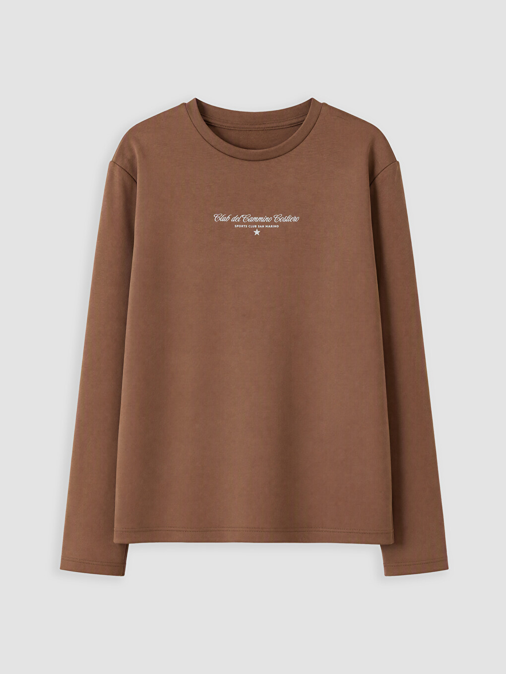 Tricou Imprimat Cu Guler Rotund Pentru Fată
