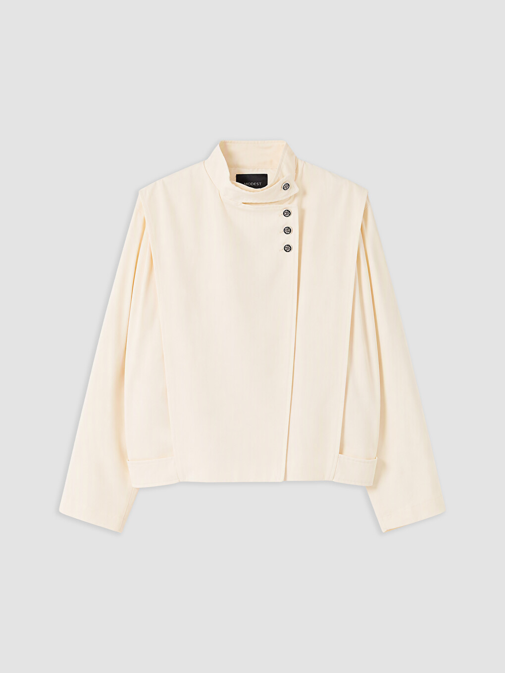 Woman Ecru Raincoat