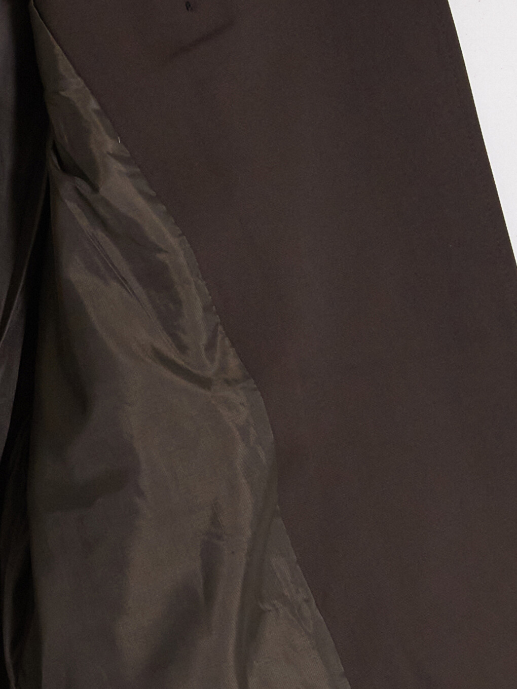 Woman Brown Raincoat-3