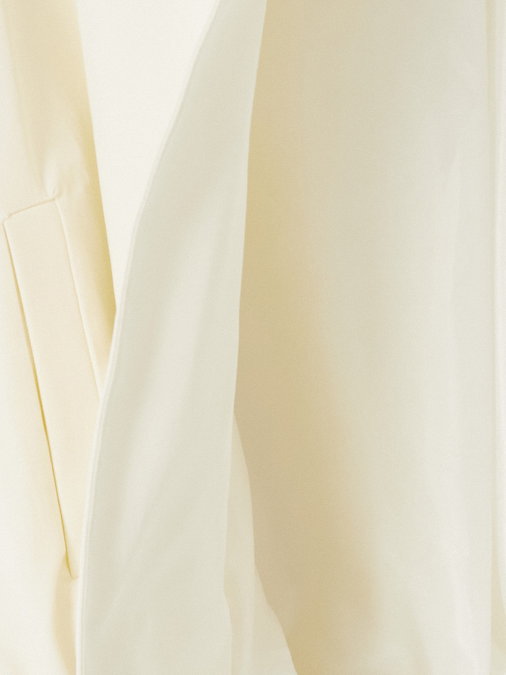Woman Ecru Raincoat-6