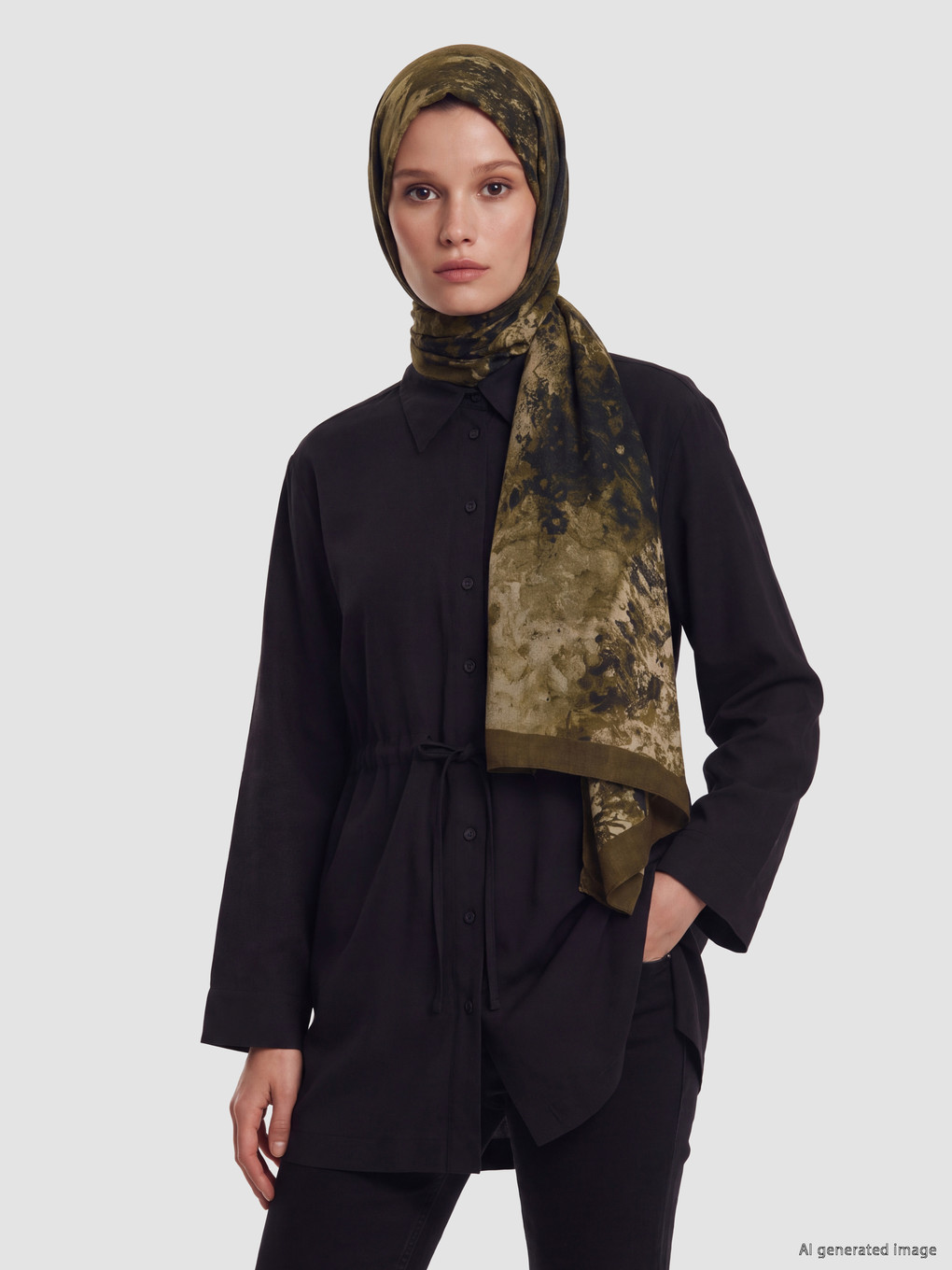  Patterned Women's Shawl