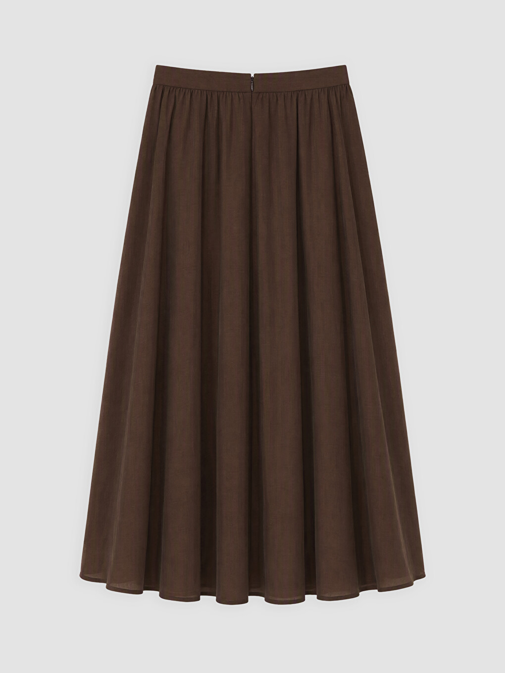 Elastic Waist Flared Skirt-1