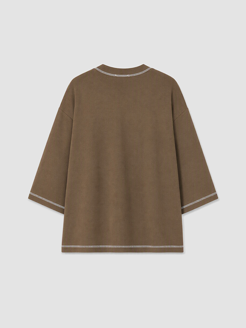 Woman Brown T-shirt-1