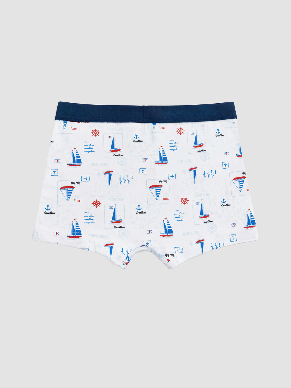 Beyaz 3'lü Erkek Çocuk Boxer-4